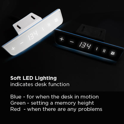 VertiBase: 3-Stage Height Adjustable Desk Base