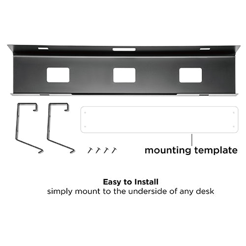 Workflow Wire Management Tray