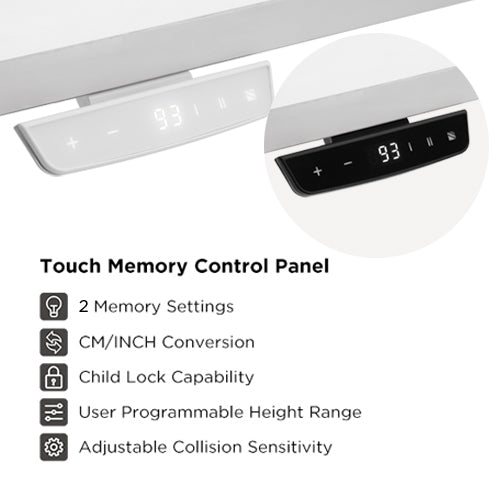 VertiBase: 3-Stage Height Adjustable Desk Base